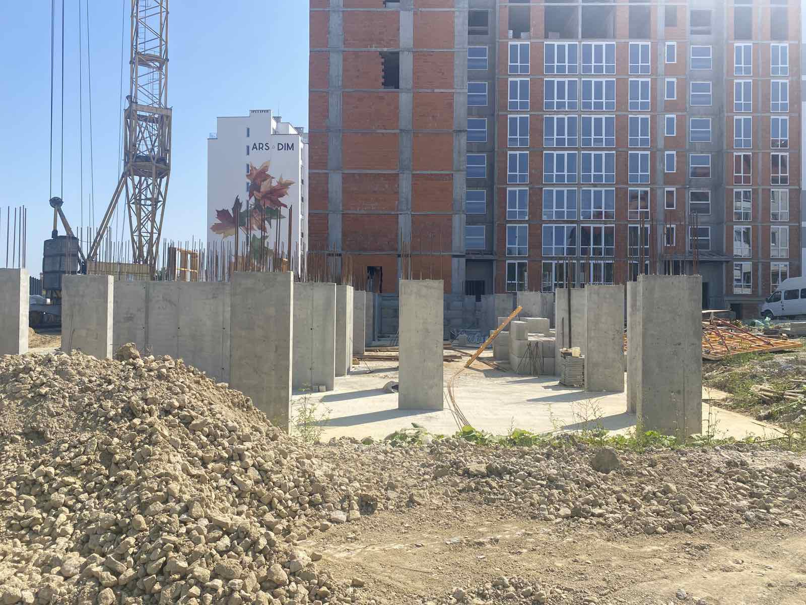 Хід будівництва, 08.25