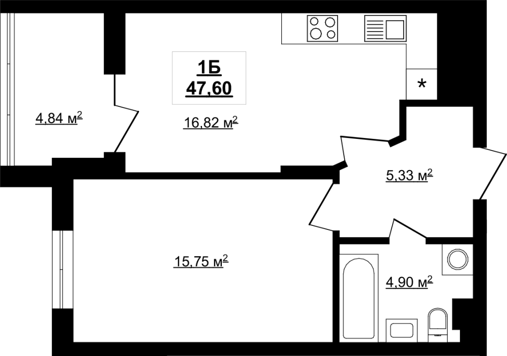 КП 3-1-043 – Креслення квартири